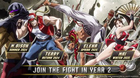 Street Fighter 6 Dlc Characters M Bison Terry Mai And Elena Street Fighter 6 Dlc Characters M Bison Terry Mai And Elena