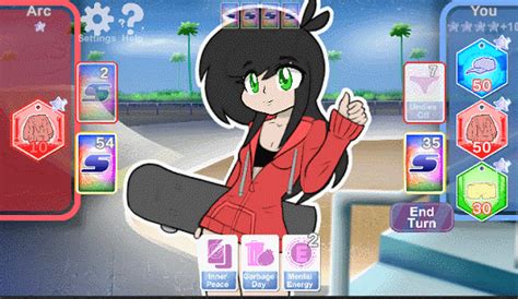 Strip Battle Action Cards Demo Xgames