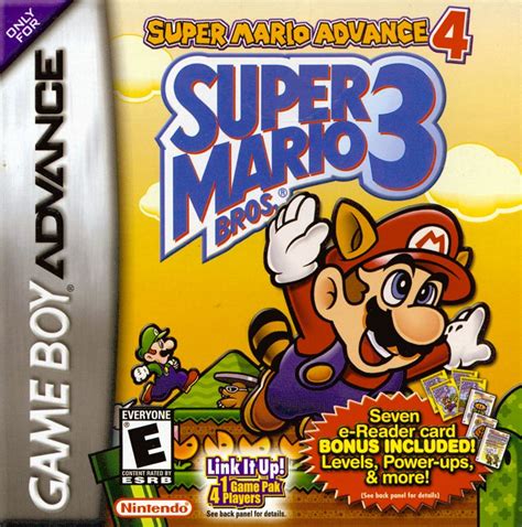 Super Mario Bros 3 2003 Game Boy Advance Box Cover Art Mobygames Super Mario Bros 3 2003 Game Boy Advance Box Cover Art Mobygames