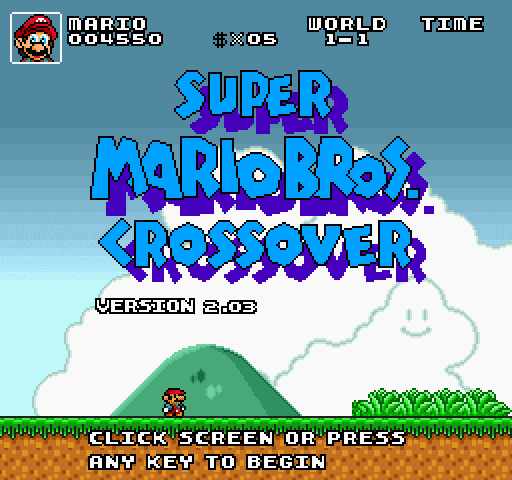 Super Mario Crossover Game Released