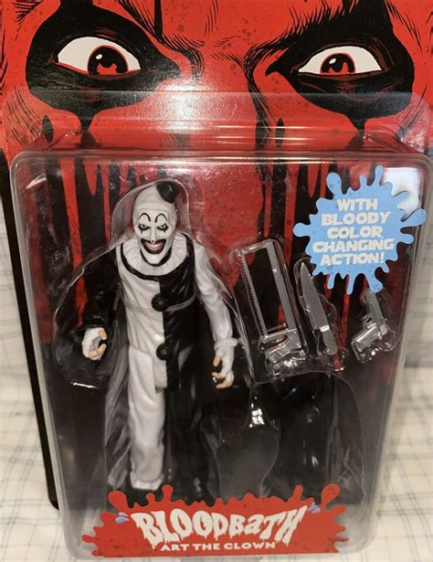 Terrifier 5 Art The Clown Blood Bath Action Figure