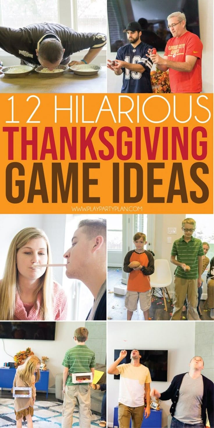 Thanksgiving Games For Adults