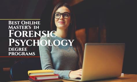 The Best Online Master S In Forensic Psychology Programs The Best Online Master S In Forensic Psychology Programs