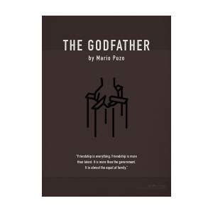 The Godfather By Mario Puzo Greatest Books Ever Art Print Series 373 Wood Print By Design Turnpike Fine Art America The Godfather By Mario Puzo Greatest Books Ever Art Print Series 373 Wood Print By Design Turnpike Fine Art America