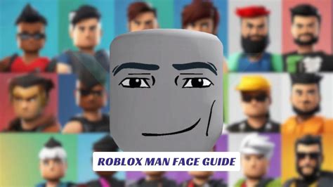 Man Face Roblox Character Guide