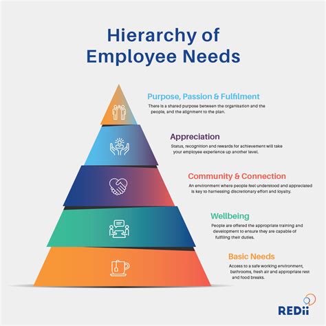 The Redii Hierarchy Of Employee Needs Redii The Redii Hierarchy Of Employee Needs Redii