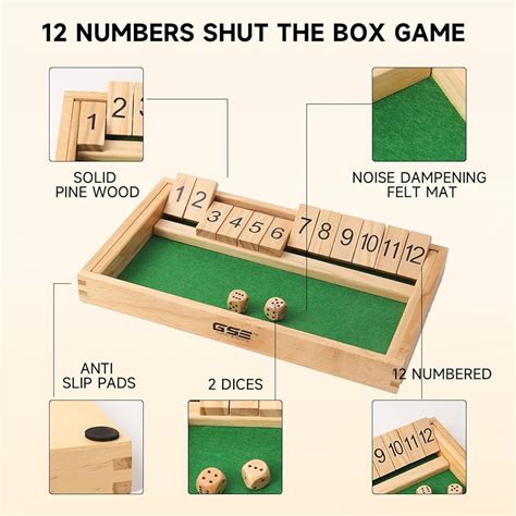 The Rules Of Shut The Box Instruction Rules Wood Games The Rules Of Shut The Box Instruction Rules Wood Games