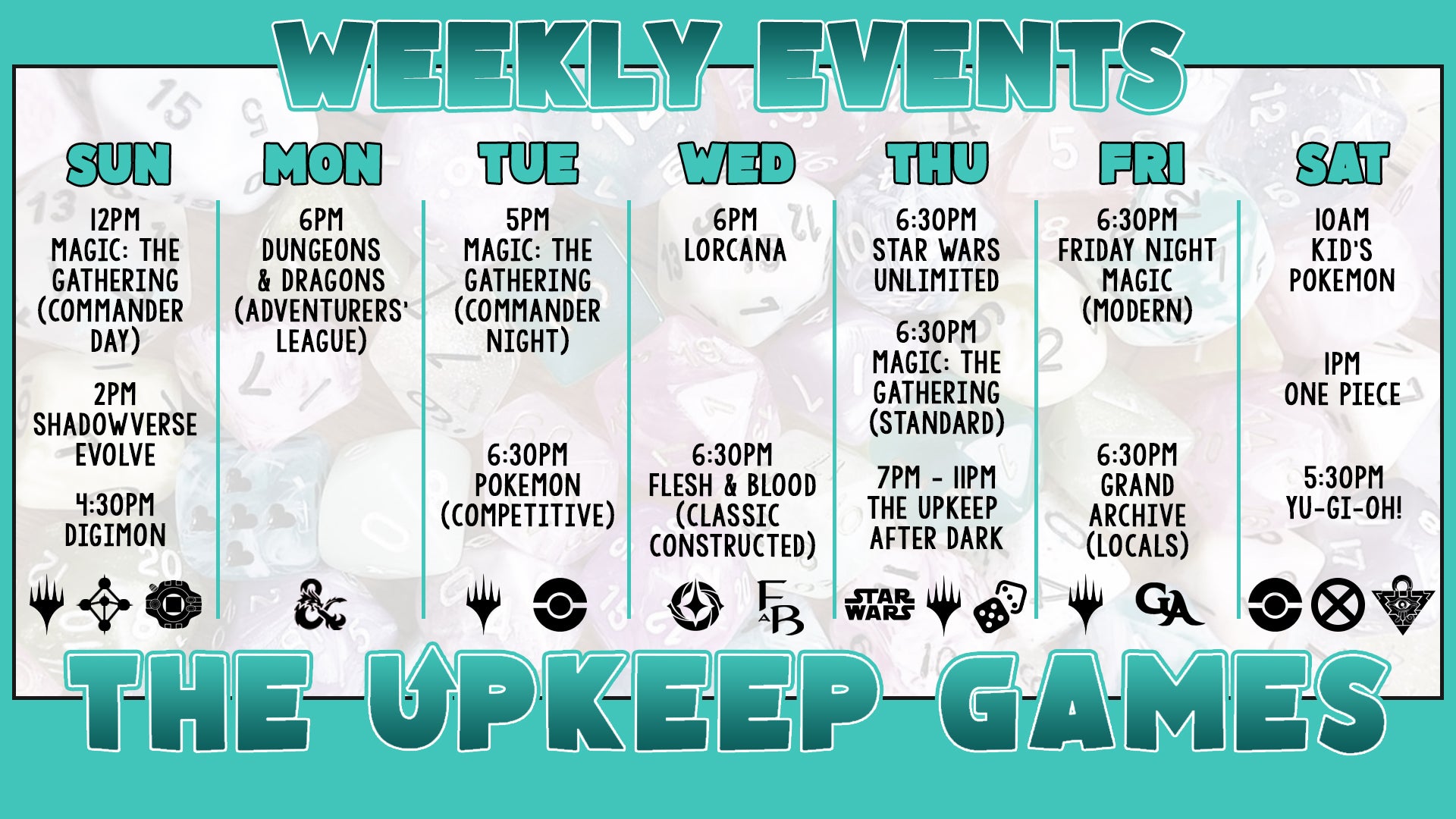 5 Upkeep Games Ann Arbor