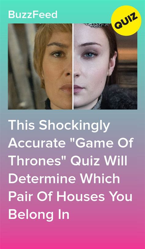 This Shockingly Accurate Game Of Thrones Quiz Will Determine Which This Shockingly Accurate Game Of Thrones Quiz Will Determine Which