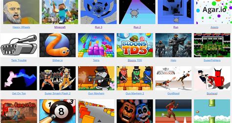Unblocked Games Websites