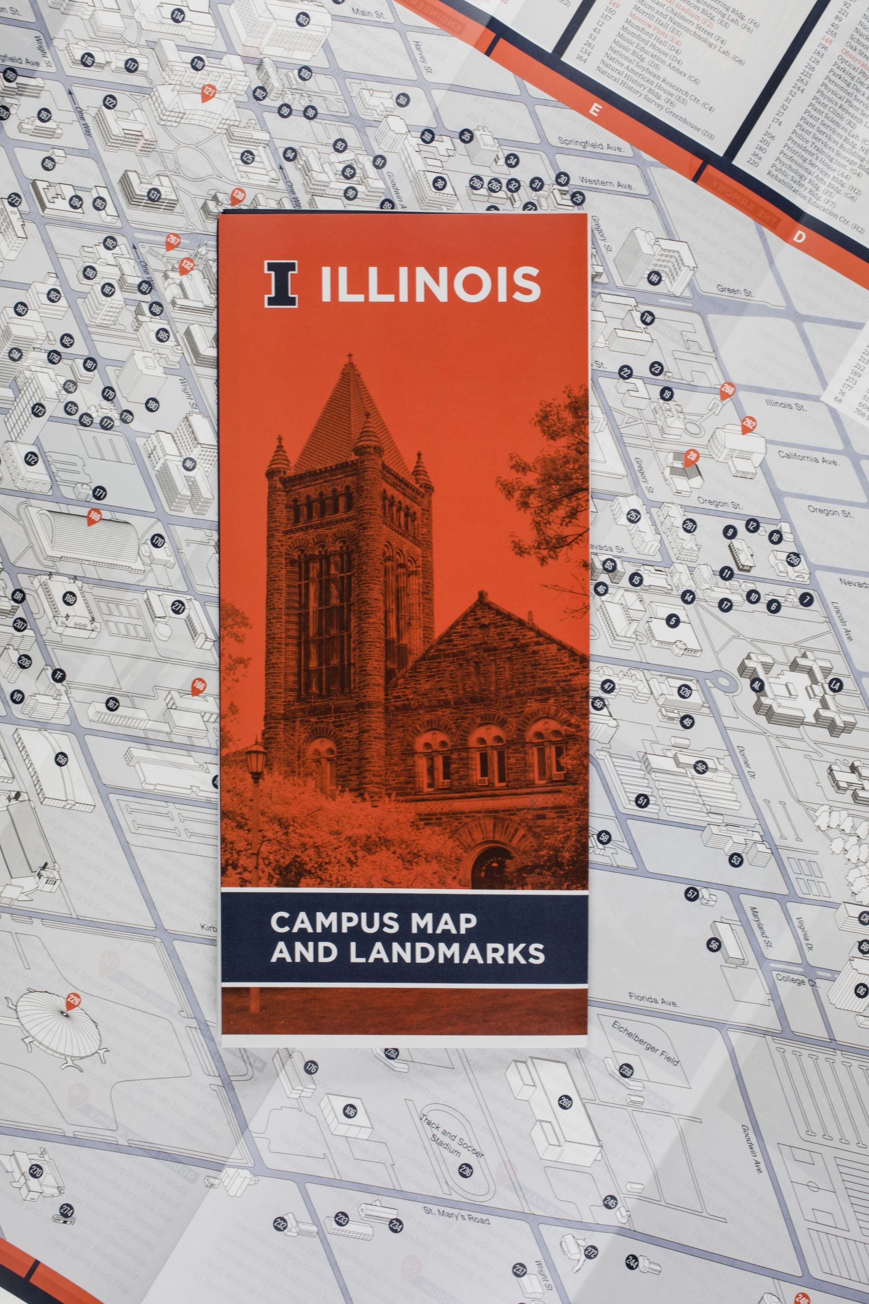 University Of Illinois Campus Map Art University Of Illinois Campus Map Art