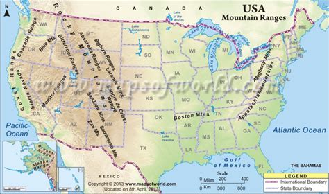 Us Mountain Ranges