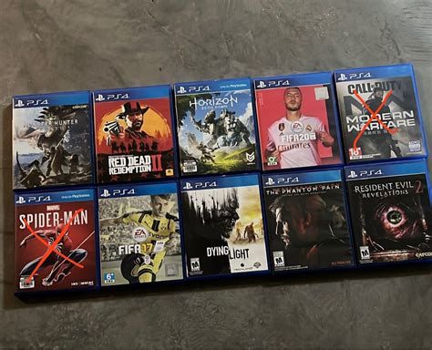 5 Used PS4 Games