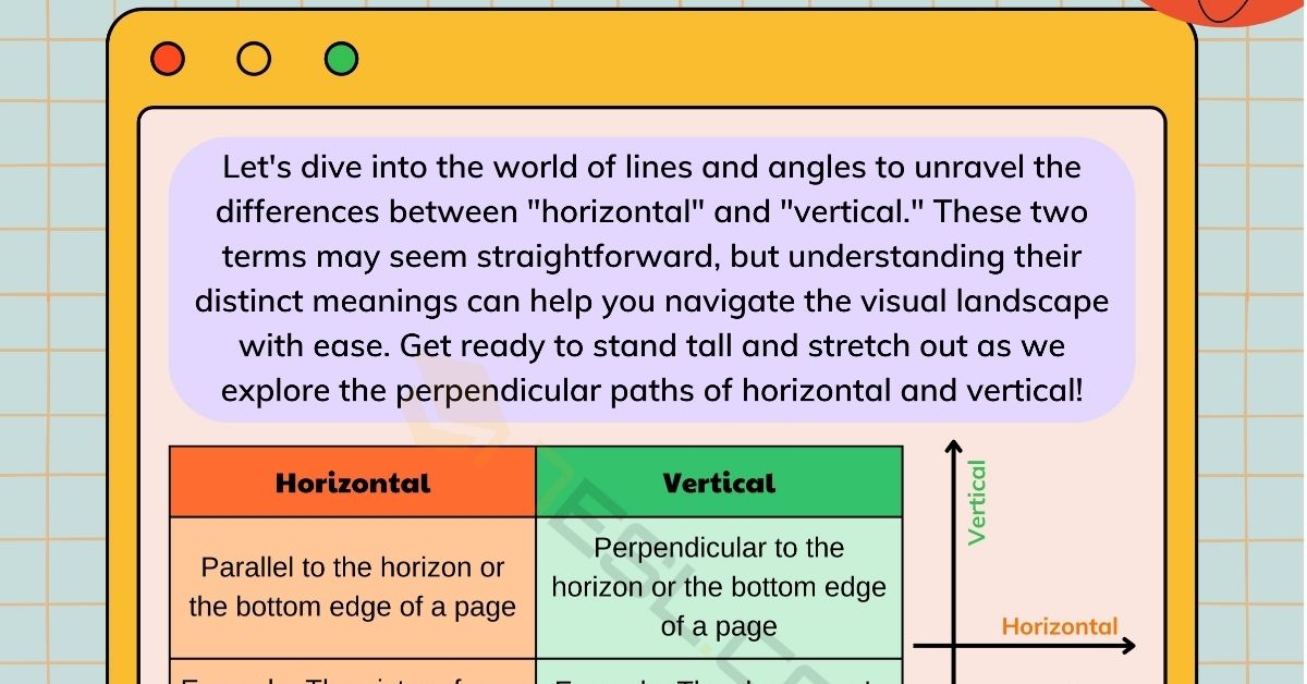 Vertical Vs Horizontal Vertical Vs Horizontal