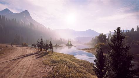 Wallpaper Playstation 4 Far Cry Far Cry 5 Sun Rays Sunset Water Wallpaper Playstation 4 Far Cry Far Cry 5 Sun Rays Sunset Water