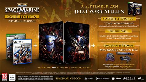 Warhammer 40 000 Space Marine 2 Gold Edition Focus Entertainment Store