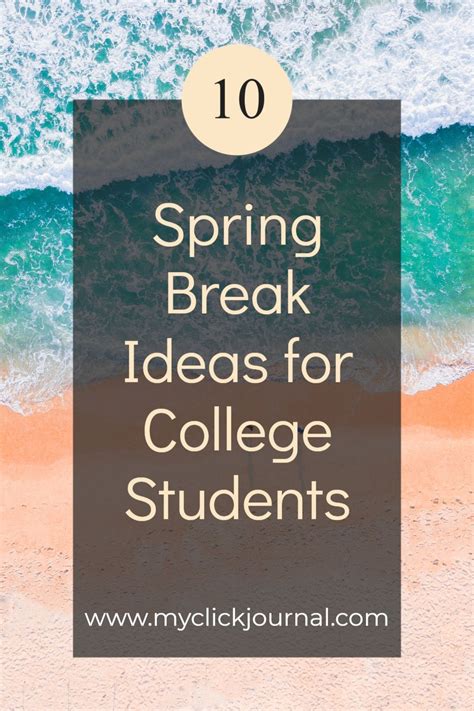 When Is Spring Break For Colleges