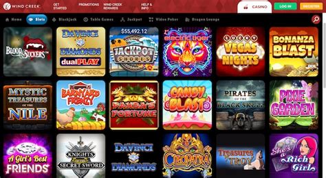 Wind Creek Casino Games