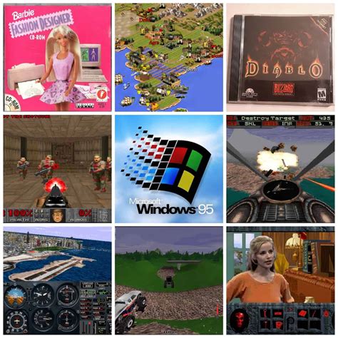 5 Classic Windows 95 Games