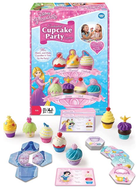 Wonder Forge Disney Princess Enchanted Cupcake Party Game For Girls Wonder Forge Disney Princess Enchanted Cupcake Party Game For Girls