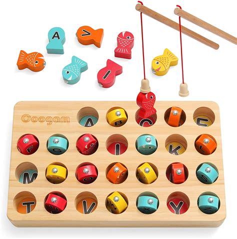 Wooden Magnetic Fishing Maverickcorner Wooden Magnetic Fishing Maverickcorner