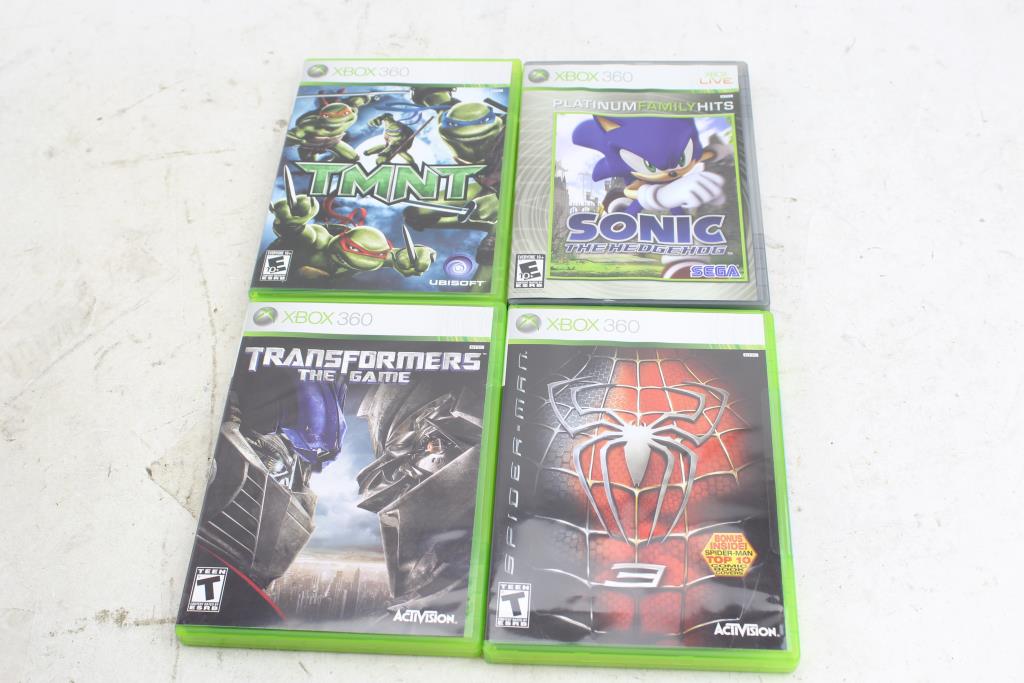 Xbox 360 Spiderman Games
