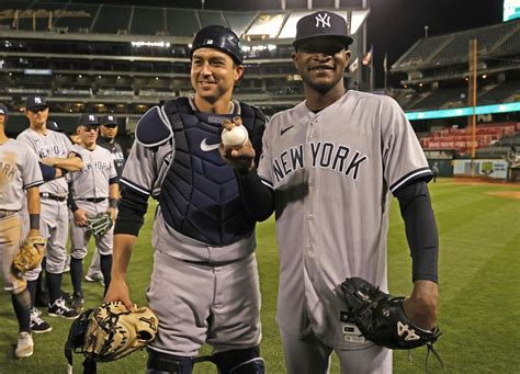 Yankees Kyle Higashioka On Catching Domingo German S Perfect Game Yankees Kyle Higashioka On Catching Domingo German S Perfect Game