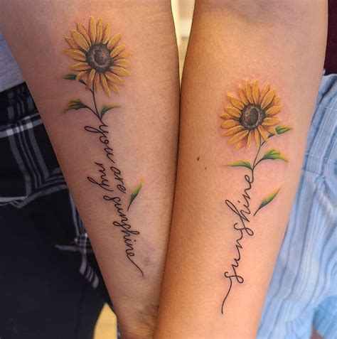 You Are My Sunshine Tattoo Mother Daughter Unique Tattoo Concepts You Are My Sunshine Tattoo Mother Daughter Unique Tattoo Concepts